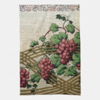 Vintage Rustic Grapes and Vines