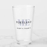 Vintage Rustic Latitude Longitude City Coordinates