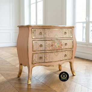 Vintage Rustic Peach Texture Distressed Decoupage  Tissue Paper