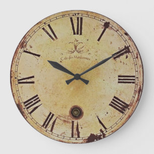 Vintage, Rustic, Victorian, Custom Large Clock
