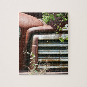 Vintage Rusty GMC Truck Jigsaw Puzzle
