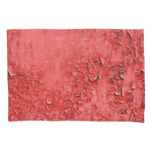 Vintage Rusty Iron Wall Texture Pillowcase