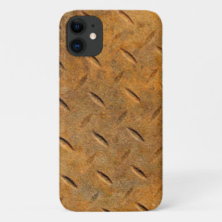 vintage rusty steel iPhone 11 case