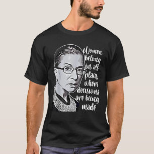 Vintage Ruth Bader Ginsburg RBG Gift for Women  T-Shirt