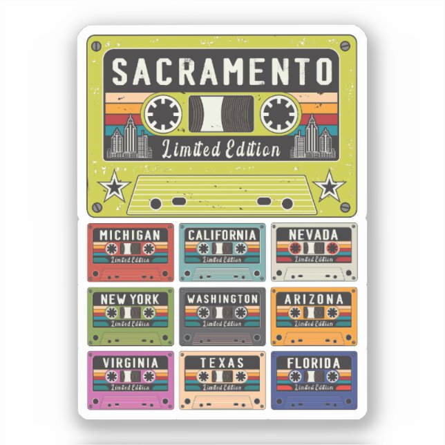 Vintage Sacramento City travel (Front)