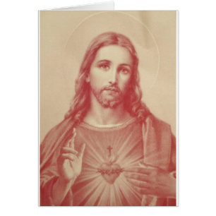 Vintage Sacred Heart of Jesus