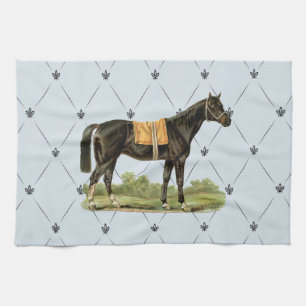 Vintage Saddle Horse Tea Towel