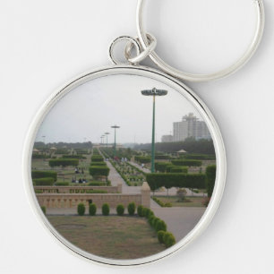 Vintage Safari Hakuna Matata Park.jpg Key Ring