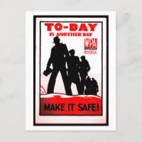 Vintage Safety in the Workplace Poster T-Shirt