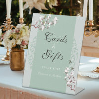 Vintage Sage Green Chinoiserie Cards & Gifts