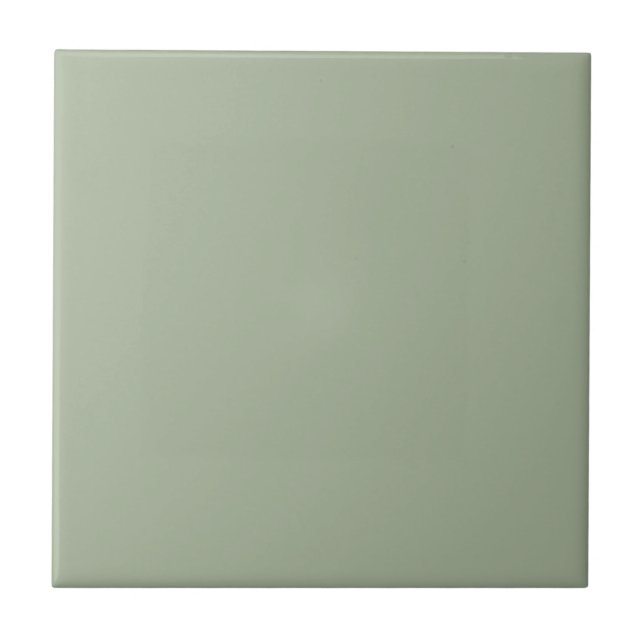 Vintage Sage Green Wall | Farmhouse Square Tile (Front)