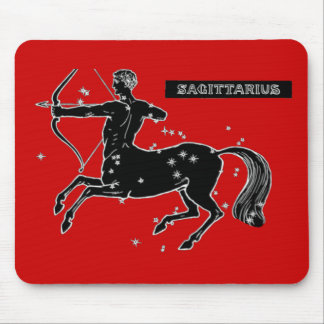 Vintage Sagittarius Mouse Mat
