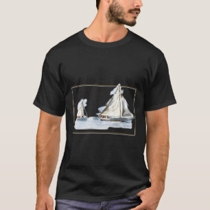 Vintage Sailing Chesapeake Bay Maryland Skipjack S T-Shirt