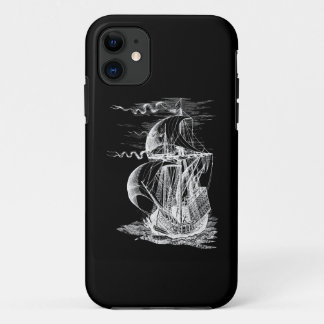 Vintage Sailing Ship iPhone 11 Case