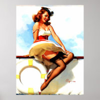 Pin up girl poster new arrivals