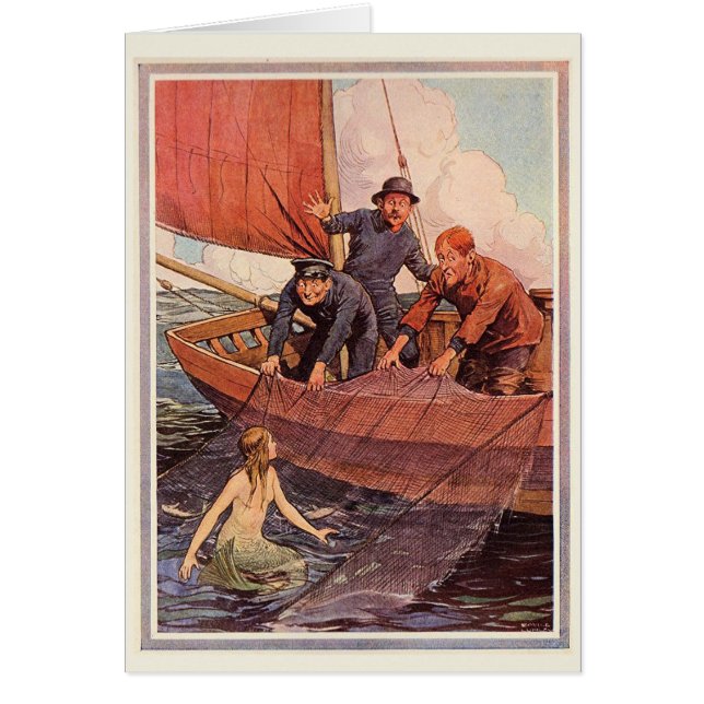 Vintage Sailors Mermaid Catch (Front)