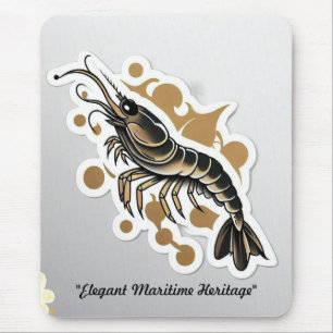 "Vintage Sailor's Pride" Mouse Mat