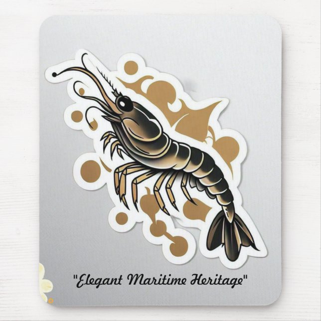 "Vintage Sailor's Pride" Mouse Mat (Front)