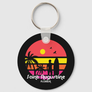 Vintage Saint Augustine Florida Key Ring