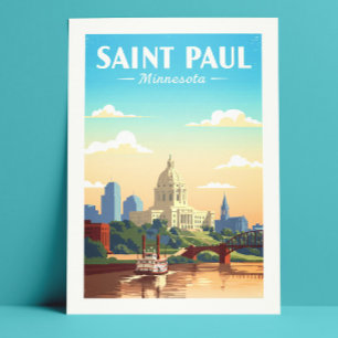 Vintage Saint Paul Minnesota Postcard
