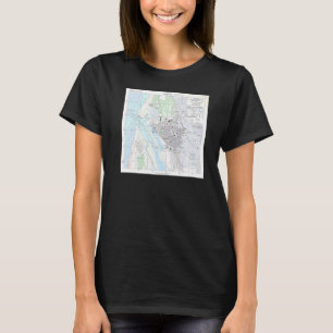 Vintage Sakata Japan Map 1945 T-Shirt