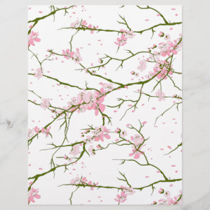 Vintage Sakura Arts & Craft Scrapbook Paper