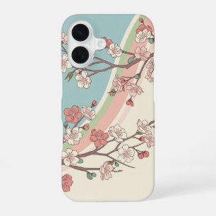 Vintage Sakura Bloom iPhone 16 Case