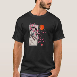 Vintage Sakura Blossom Japanese Cherry Scenery Gif T-Shirt