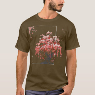Vintage Sakura Cherry Blossom Japanese Graphical A T-Shirt