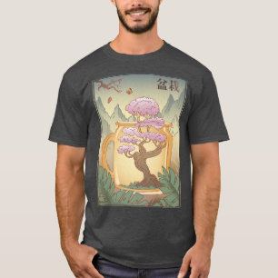 Vintage Sakura Cherry Blossom Tree Japanese Cultur T-Shirt