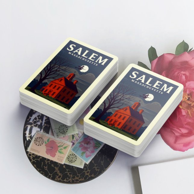 Vintage Salem Massachusetts Playing Cards (Creator Uploaded)