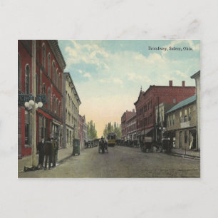 Vintage Salem Ohio Postcard