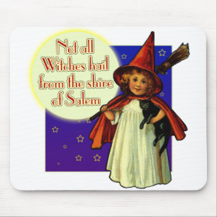 Vintage SALEM Witch 2 Mouse Mat