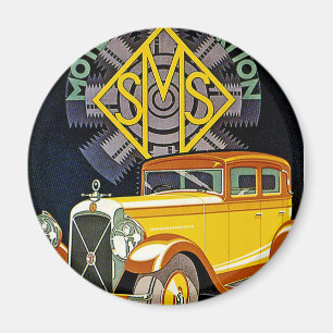Vintage Salmson Automobile Ad Magnet