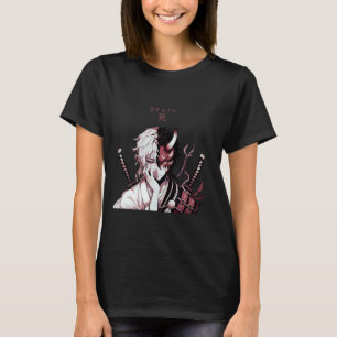 Vintage Samurai Cat Warrior Japanese Ninja Cat T-Shirt