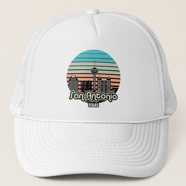 Vintage San Antonio Texas Trucker Hat (Front)