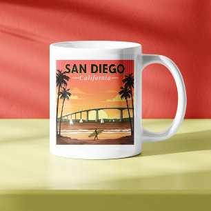 Vintage San Diego California Coffee Mug