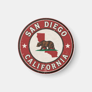 Vintage San Diego, California gifts Magnet
