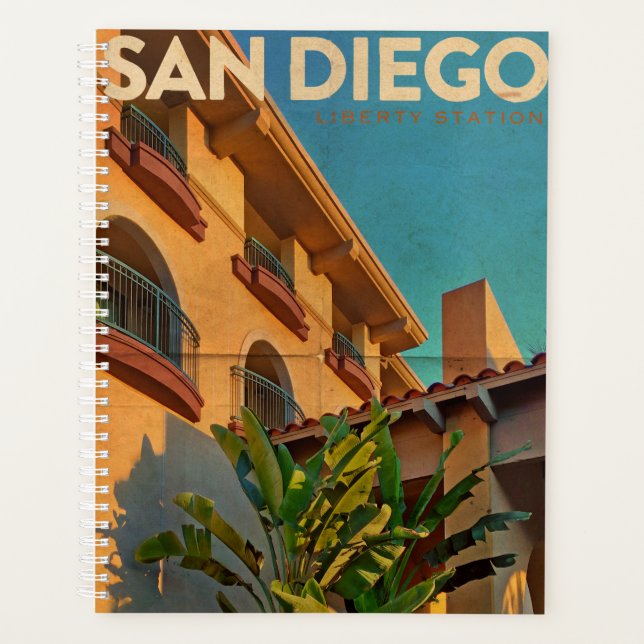 Vintage San Diego Personal Planner (Front)
