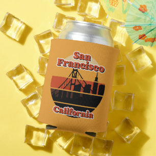 Vintage San Francisco California Can Cooler
