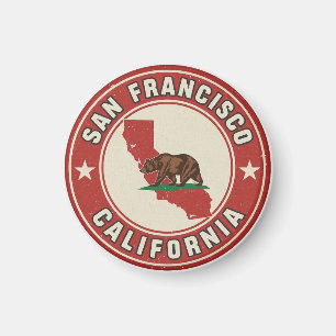 Vintage San Francisco, California gifts Magnet