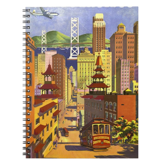 Vintage San Francisco Notebook (Front)