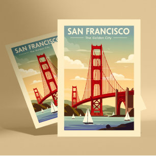 Vintage San Francisco  Postcard