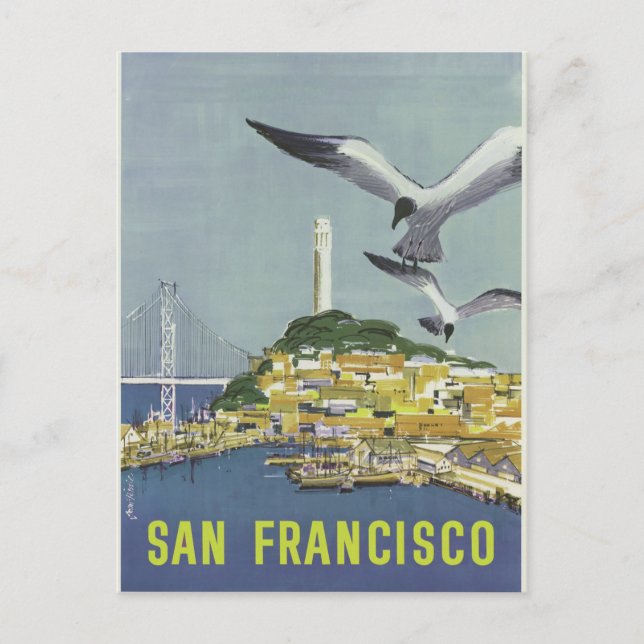 Vintage San Francisco Postcard (Front)
