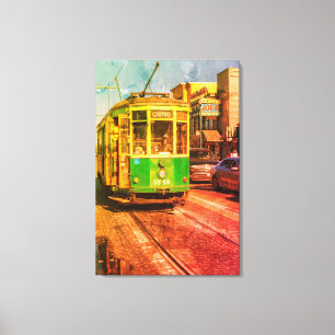 Vintage San Francisco Streetcar Canvas Print