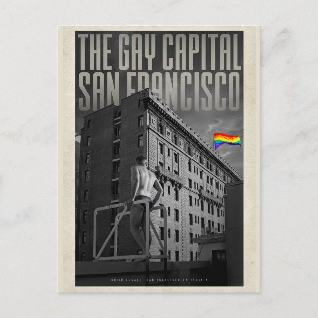 Vintage San Francisco Travel Postcard (Front)