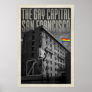 Vintage San Francisco Travel Poster