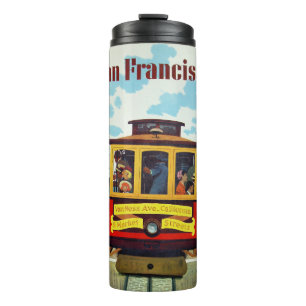 Vintage San Francisco USA custom name tumbler