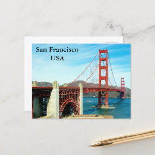 Vintage San Francisco USA Travel Tourism Postcard