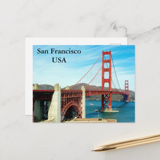 Vintage San Francisco USA  Travel Tourism  Postcard (Front/Back In Situ)